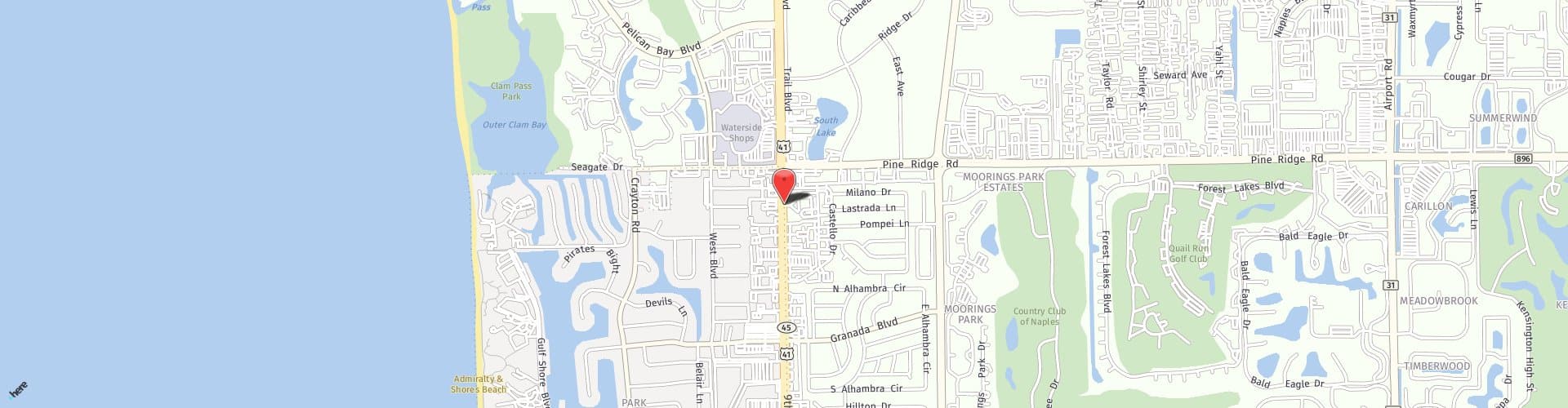 Location Map: 5150 Tamiami Trail N Naples, FL 34103