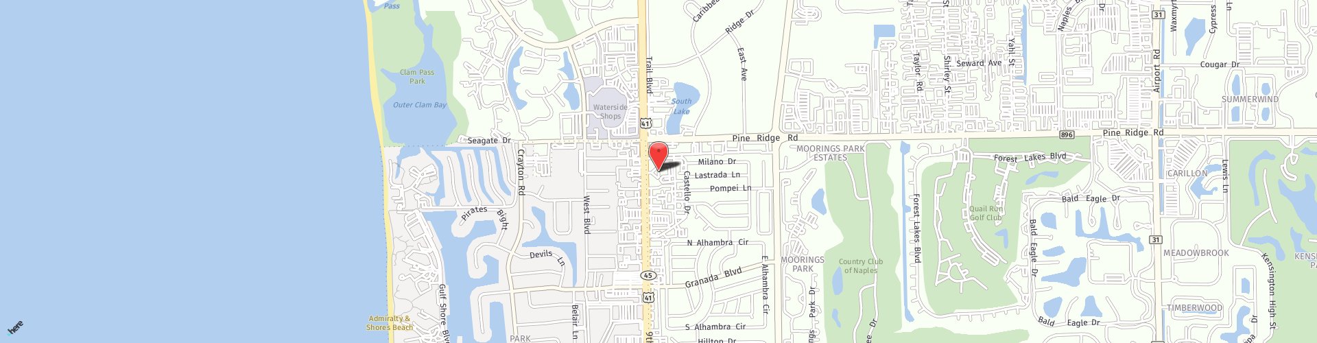 Location Map: 5150 Tamiami Trail N # 305 Naples, FL 34103
